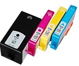 HP Remanufactured Combo Set of 920xl Ink Cartridges: One of Each Black, Cyan, Magenta and Yellow