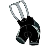 Adidas 2008 Women's AdiStar Cycling Bib Short - Black - 894002