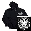 CHAMPION - Crest - Black Zip Up Hoodie