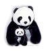 Mama And Baby Pandas-Large
