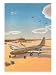 Airliner on Tarmac Giclee Poster Print, 18x24