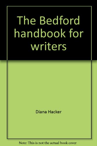 The Bedford Handbook for Writers, Instructor's Annotated Edition