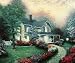 Thomas Kinkade Print framed HOME IS WHERE THE HEART IS