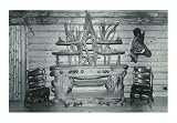 Rudely Carved Wood Furniture Art Poster Print, 18x13
