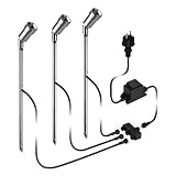 Details zu "LED Gartenleuchten mit Erdspieß 3er Set aus Aluminium in Chromoptik mit je 1 warm-weißen Power-LED von parlat (230 Volt AC, IP44, dreh- und schwenkbar, Leuchte für Außen, Outdoor, Außenleuchte, Energiesparlampe, Strahler, Gartenlampe, 230V)" Details zu "LED Gartenleuchten mit Erdspieß 3er Set aus Aluminium in Chromoptik mit je 1 warm-weißen Power-LED von parlat (230 Volt AC, IP44, dreh- und schwenkbar, Leuchte für Außen, Outdoor, Außenleuchte, Energiesparlampe, Strahler, Gartenlampe, 230V)"