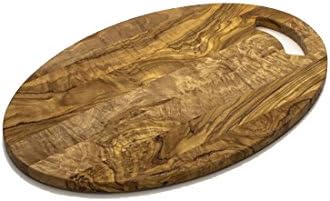 Hand Crafted Olive Wood Keyhole Cutting Board