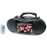 7 Inch Naxa NDL-254 AC/DC Digital TV Portable DVD Player with AM/FM Stereo Radio & USB/SD/MMC Inputs