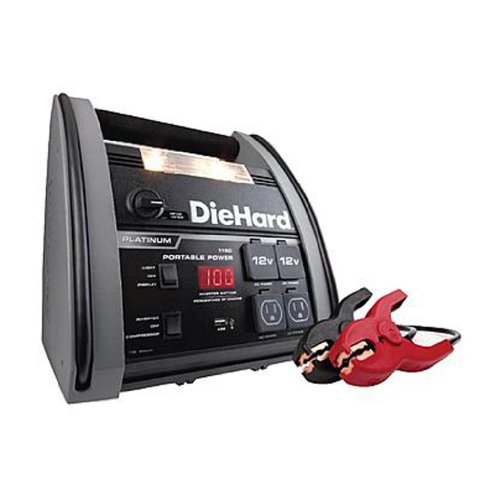 DieHard (AIT0007) Platinum Air Inflator & JumpStarter with Portable Power 1150 Prices!
