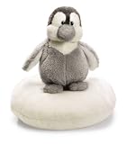 Nici 33167 - Pinguin auf Eisscholle 12 cm, hellgrau