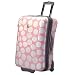 International Traveller DOTS Shiny Print Polycarbonate 24 Wheeled Suitcase