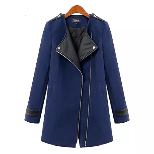 レディース コート　オリジナルBAGセット#780 ブルー ブラック ミリタリージャケット ダウン コート アウター スノボージャケット トレンチコート ピーコート