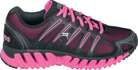 K-Swiss Women's Blade-Max Strong Running Shoe,Black/Neon Pink,8 M US On Sale