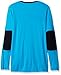 Under Armour Boys' Horizontal Goalkeeper Jersey, Capri (419)/Black, Youth Medium