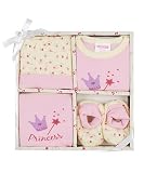 Babies’ Alley “Princess” 4-Piece Gift Set (Size 0-6M) – pink, one size