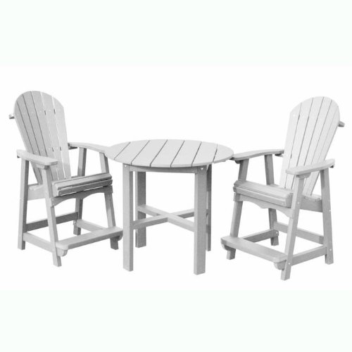 VIFAH Outdoor 3-Piece Bar Set with Table and 2 Chairs product image