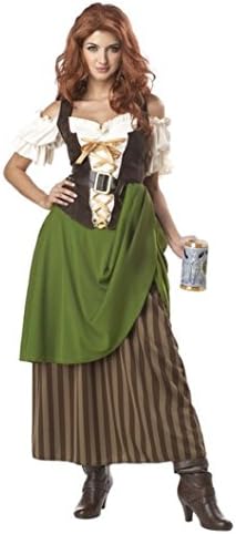 Fas Cosplay Costumes Tavern Maiden Adult Costume-Small