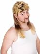 Mullet Super Wig Blonde Trailer Trash Joe Dirt Costume Wig
