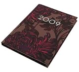 Paperchase A6 Diary. Week To View. Coffee Chrysanthemum Design