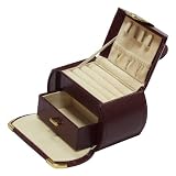 Burgundy 'Opera Purse' Jewelry Valet Organizer