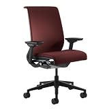 Steelcase Think Fabric Chair, Burgundy