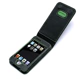 Electronics : Eco-nique Leather Case - Climate Postive- Series for Apple Iphone 3G + belt clip