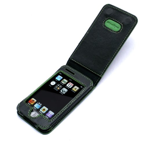 Childrens Toyshop  Electronics : Eco-nique Leather Case - Climate Postive- Series for Apple Iphone 3G + belt clip