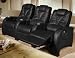 V-Chip Leather Home Theater Cinema Seating - 2 Seat