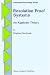 Book Resolution Proof Systems: An Algebraic Theory (Automated Reasoning Series)