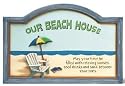Our Beach House Sign Wall Decor