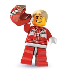 Lego Minifigures Series 3 - Race Car Driver