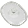 CorningWare French White Glass Cover for 1-1/2-Quart Oval Baker