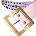 White Can Nail Riveted Hardware Belt