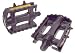 Inline Resin Mountain Bike Pedals 1/2" Black 100316