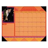 At-A-Glance 89300 Wildlife Monthly Desk Pad Calendar, 22 x 17, Full-Color