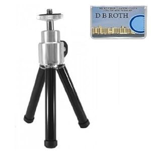8" Professional STEEL Table Top Tripod For The DXG DXG-517V 506V 563V 569VS 579V High Definition Camcorders