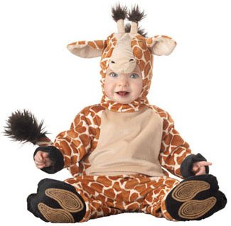 Baby Infant Giraffe Halloween Costume (Sz:12-18M)