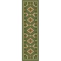 Prairie Star Rug- Peridot(2'1"x7'8" Runner)
