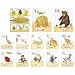 Alphabet Card Wall Art - Animal Parade by eeBoo