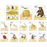 Alphabet Card Wall Art - Animal Parade by eeBoo