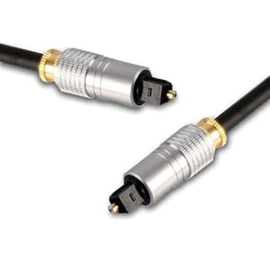 HDinterconnects 2m Ultra Pro-Gold Optical TOSLink Fibre optic connection cable lead for HD, Sky, foxsat HD-R PS3, Sony, Samsung TV