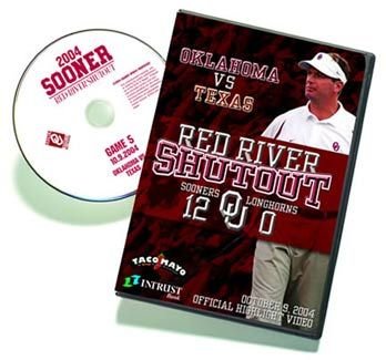 NCAA 2004 Red River Shutout – Oklahoma Sooners vs Texas Longhorns DVD