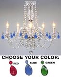 Authentic All Crystal Chandelier!
