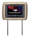 Power Acoustik H-9BG (Beige) Single Pre-Loaded Universal Replacement Headrest w/ 9" LCD Monitor
