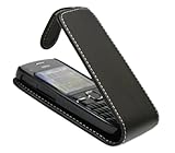 iTALKonline BLACK FlipMatic Easy Clip On Vertical Flip Pouch Case Cover wit ....