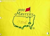 Colin Montgomerie Signed 2000 Masters Golf Pin Flag