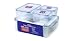Lock & Lock Stackable Airtight Containers 5 Piece Set