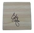 Calbert Cheaney Autographed 6x6 Parque Floorboard, Boston Celtics, Utah Jazz, Proof Photo