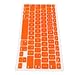 HDE Silicone Rubber Keyboard Skin for MacBook Pro (Non-Retina) (Orange)
