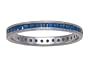 0.70 cttw Karina B(tm) Sapphire Eternity Band - Platinum, 18kt White or Yellow Gold