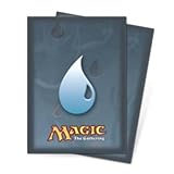 Ultra Pro 80 Count Magic the Gathering Standard Card Sleeves Blue Mana Symbol